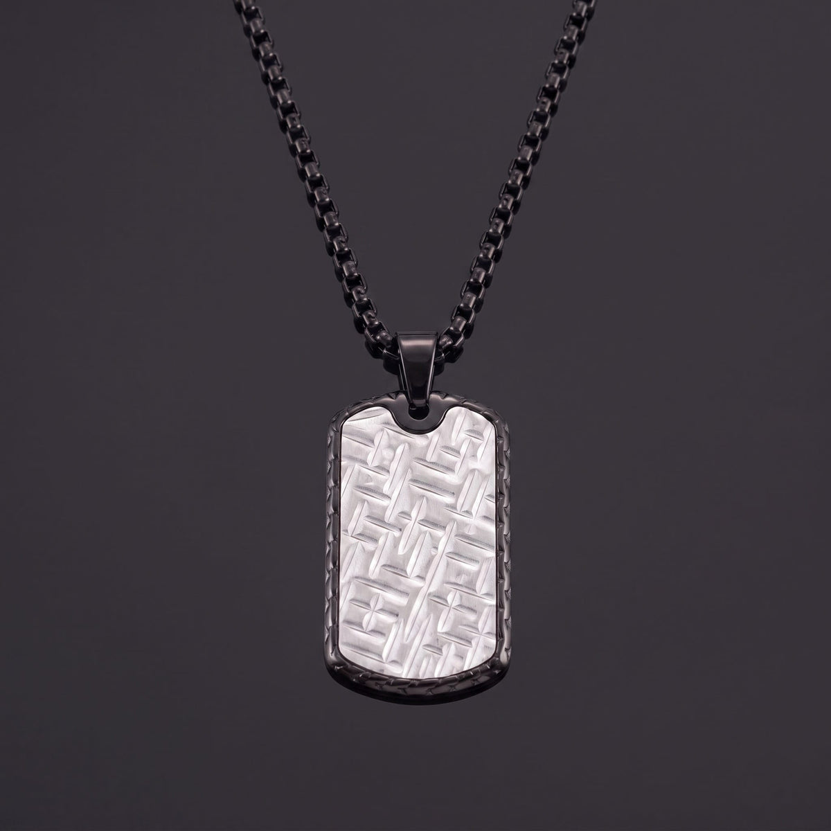 Textured Dog Tag