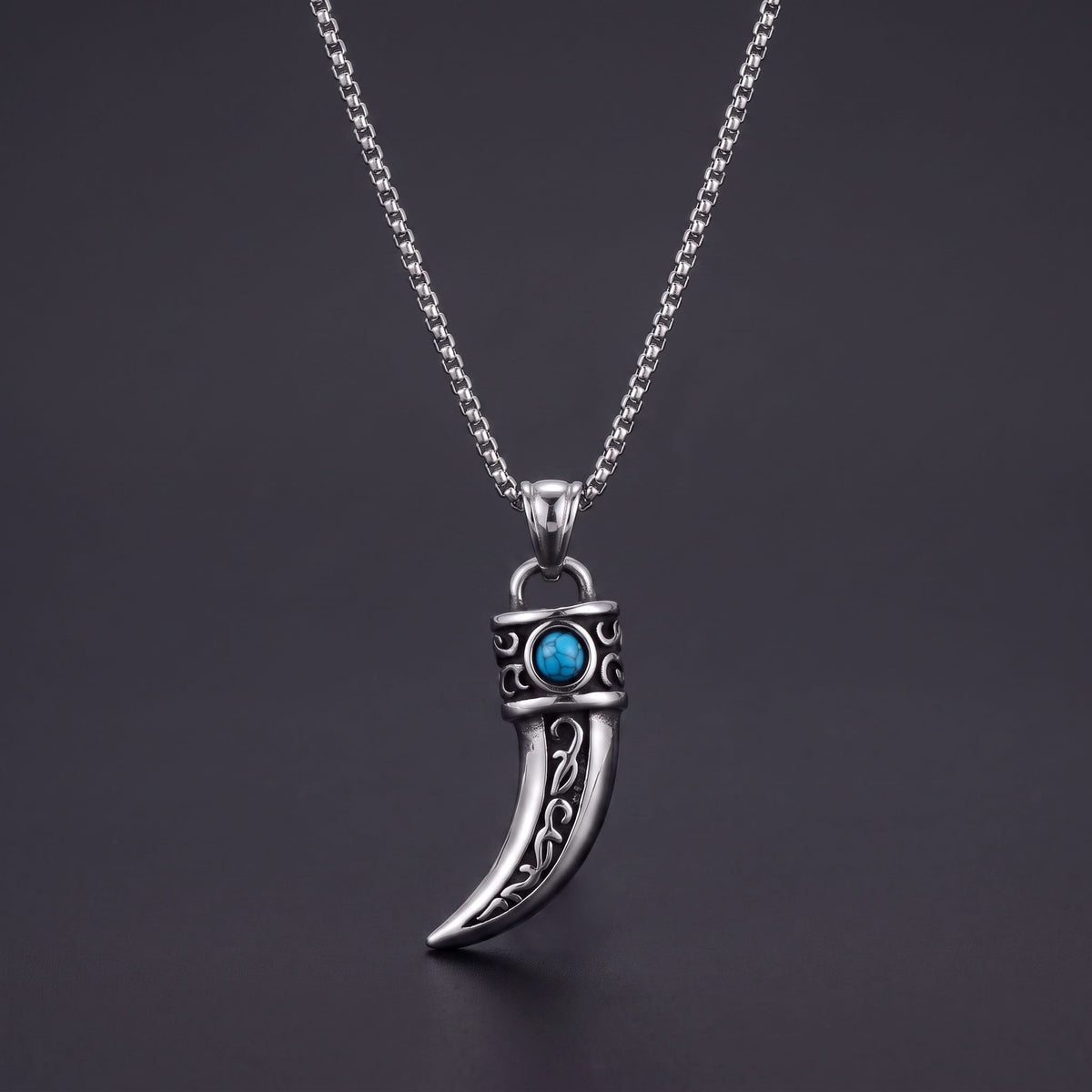 Ornate Tusk Pendant