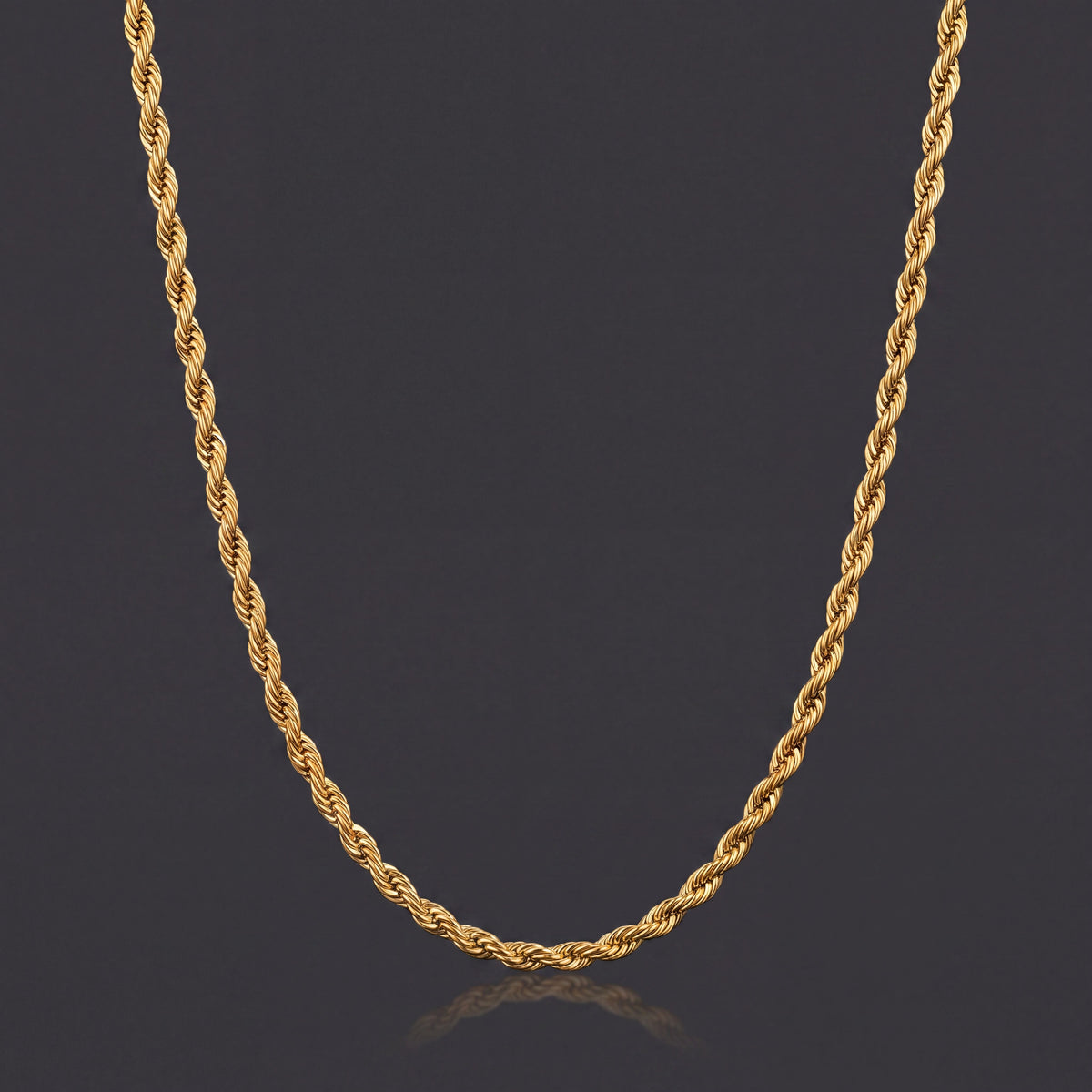 Rope Chain (Gold) 4mm