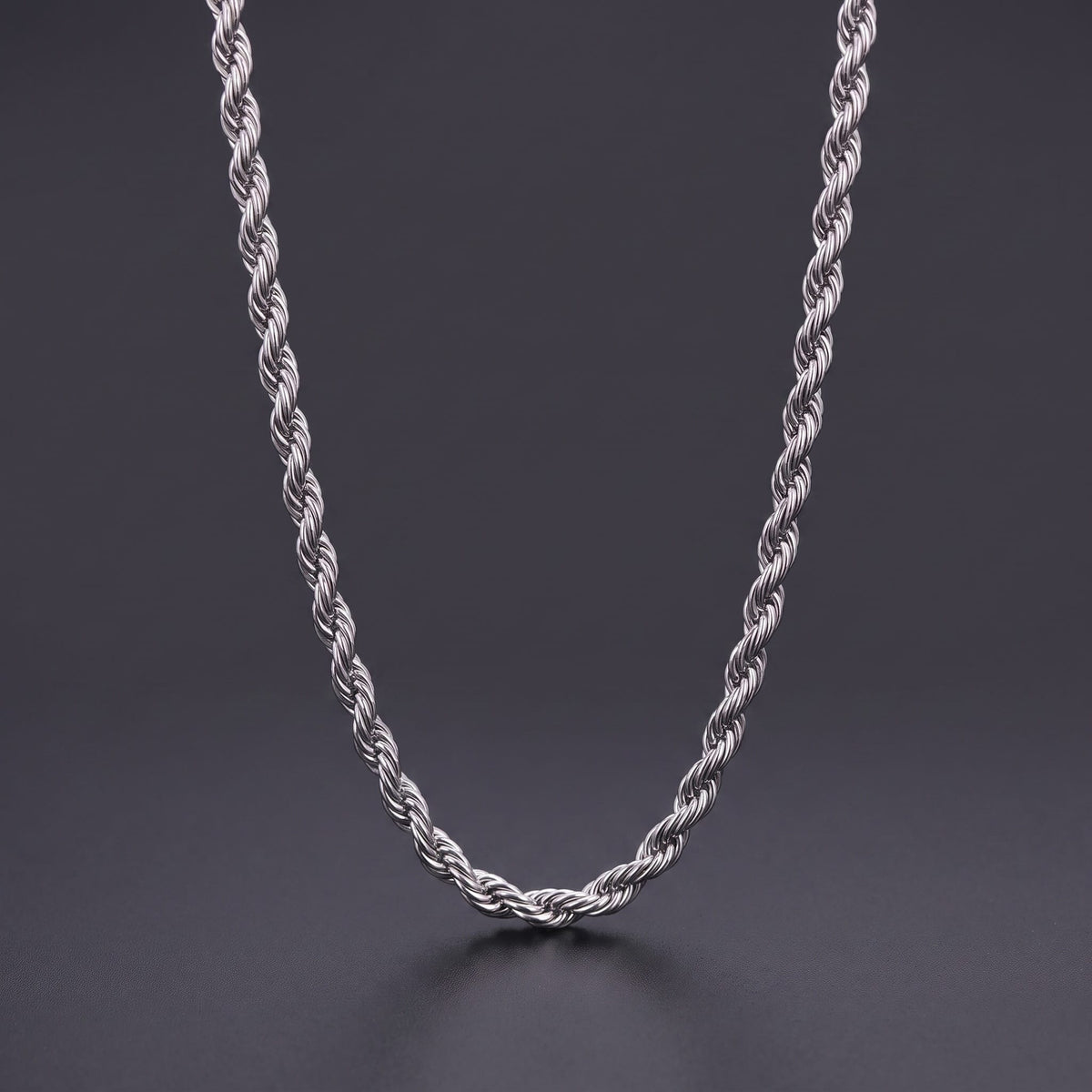 Rope Chain (Silver) 4mm