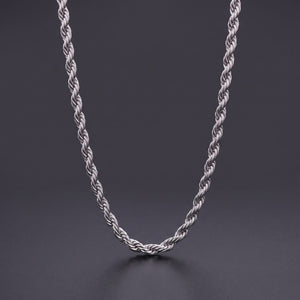 Rope Chain (Silver) 4mm