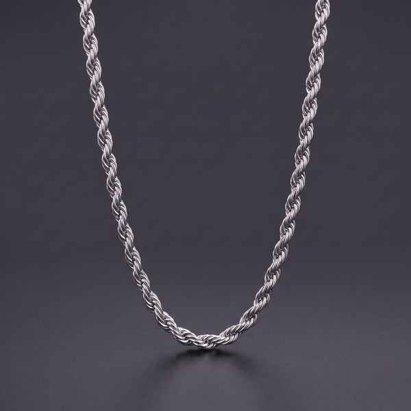 Rope Chain (Silver) 4mm