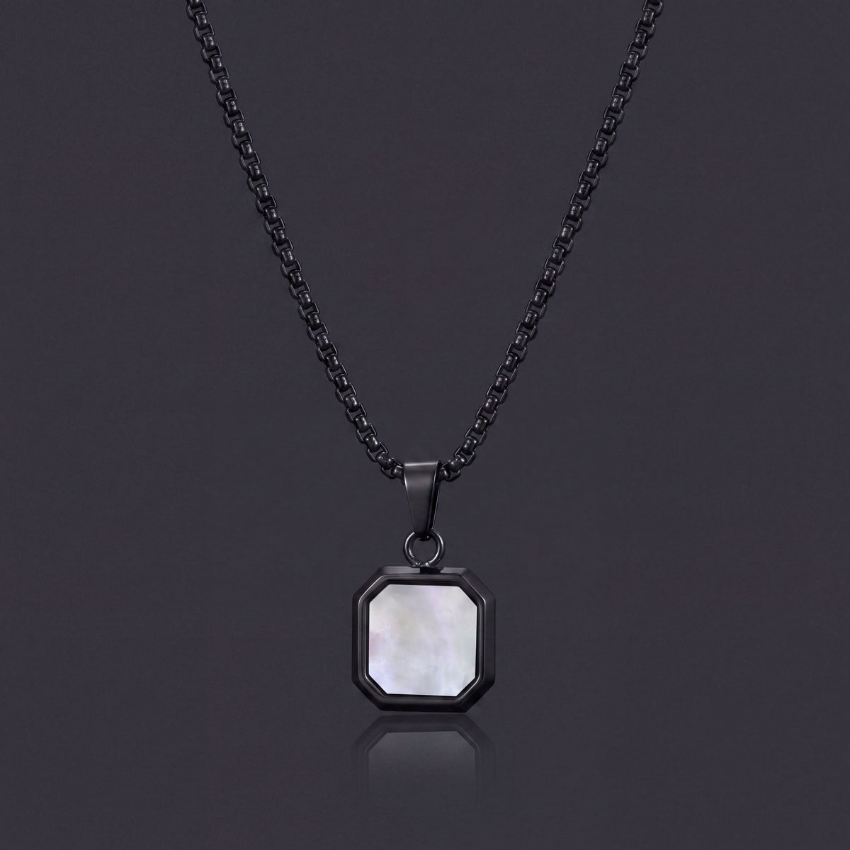 Pearl Octagon Tag