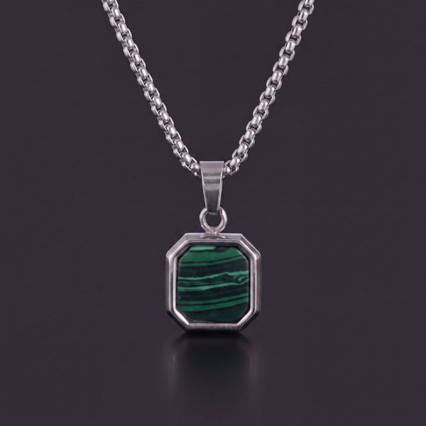 Malachite Octagon Tag