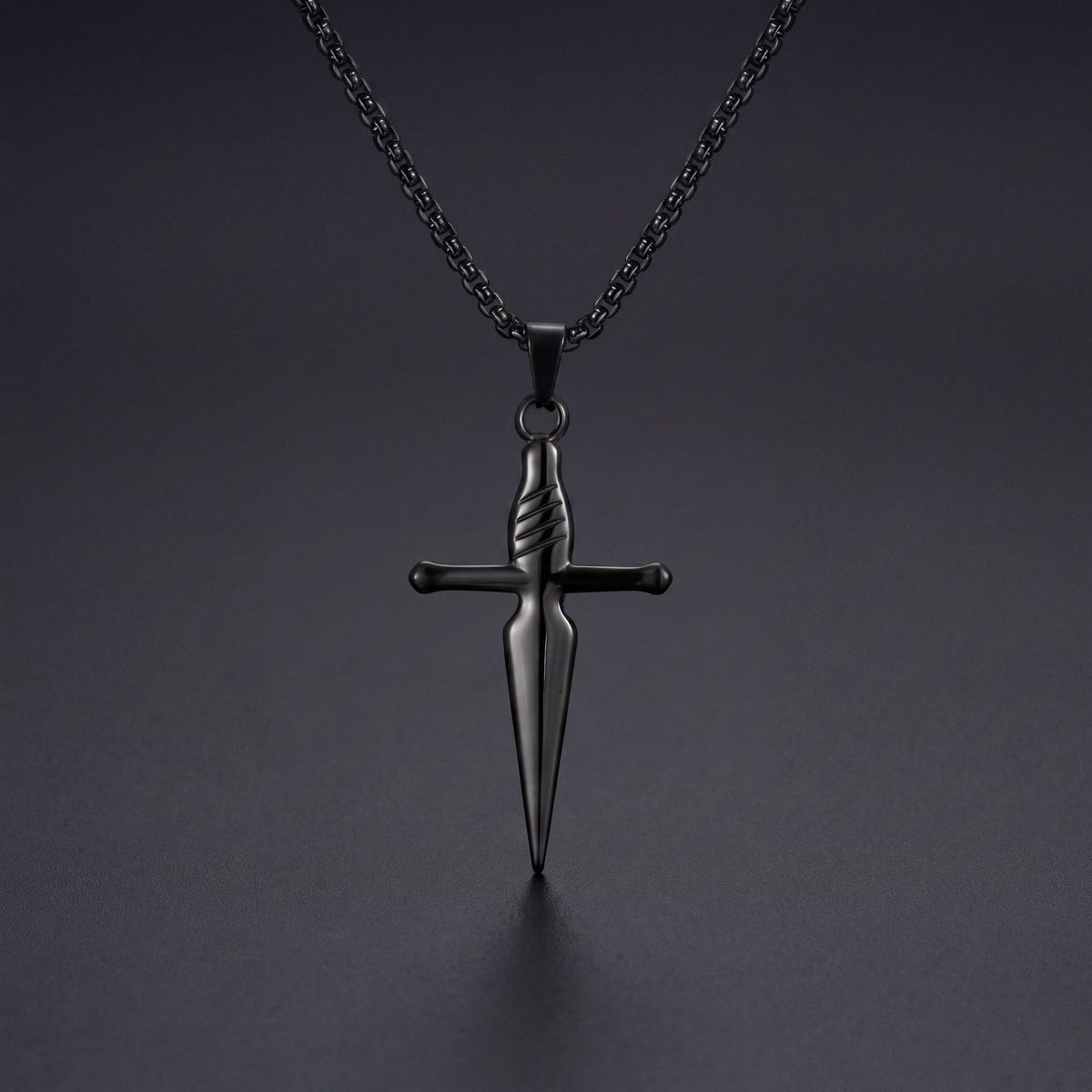 Matte Dagger Pendant