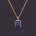Lapis Tag Pendant