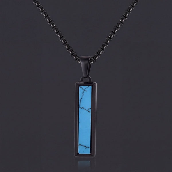 Turquoise Bar Pendant