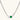 Modern square-cut cubic zirconia jewelry set with white gold plated chain, featuring emerald green or golden yellow stones.