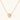 Modern cube pendant with liquid metal draping detail on adjustable chain, available in gold and silver finishes