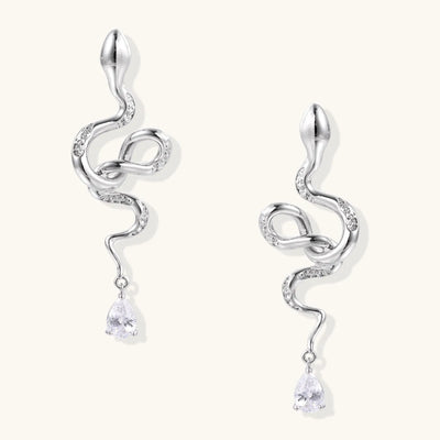 Serpentine Crystal Drops