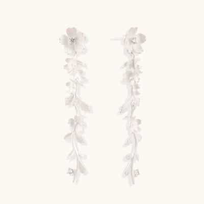 Garden Bloom Drop Earrings