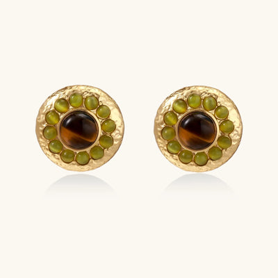 Golden Hour Halo Studs