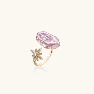 Starlit Pearl Dreams Ring