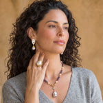 Celestial Amethyst Pearl Necklace