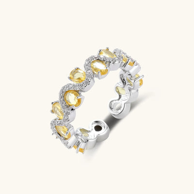 Golden Orbit Ring