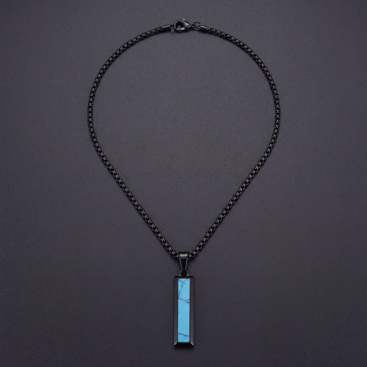 Turquoise Bar Pendant