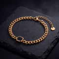 Onyx Cuban Bracelet