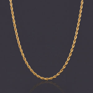 Rope Chain (Gold) 2mm