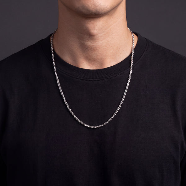 Rope Chain (Silver) 2mm